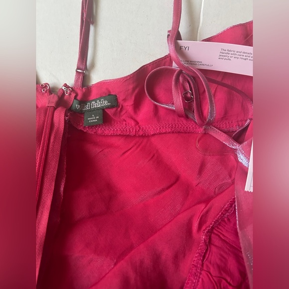 Women’s Wild Fable Iridescent Maxi Slip Dress NWT - Picture 5 of 7